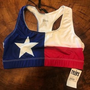 NEW Texas Flag Sports Bra